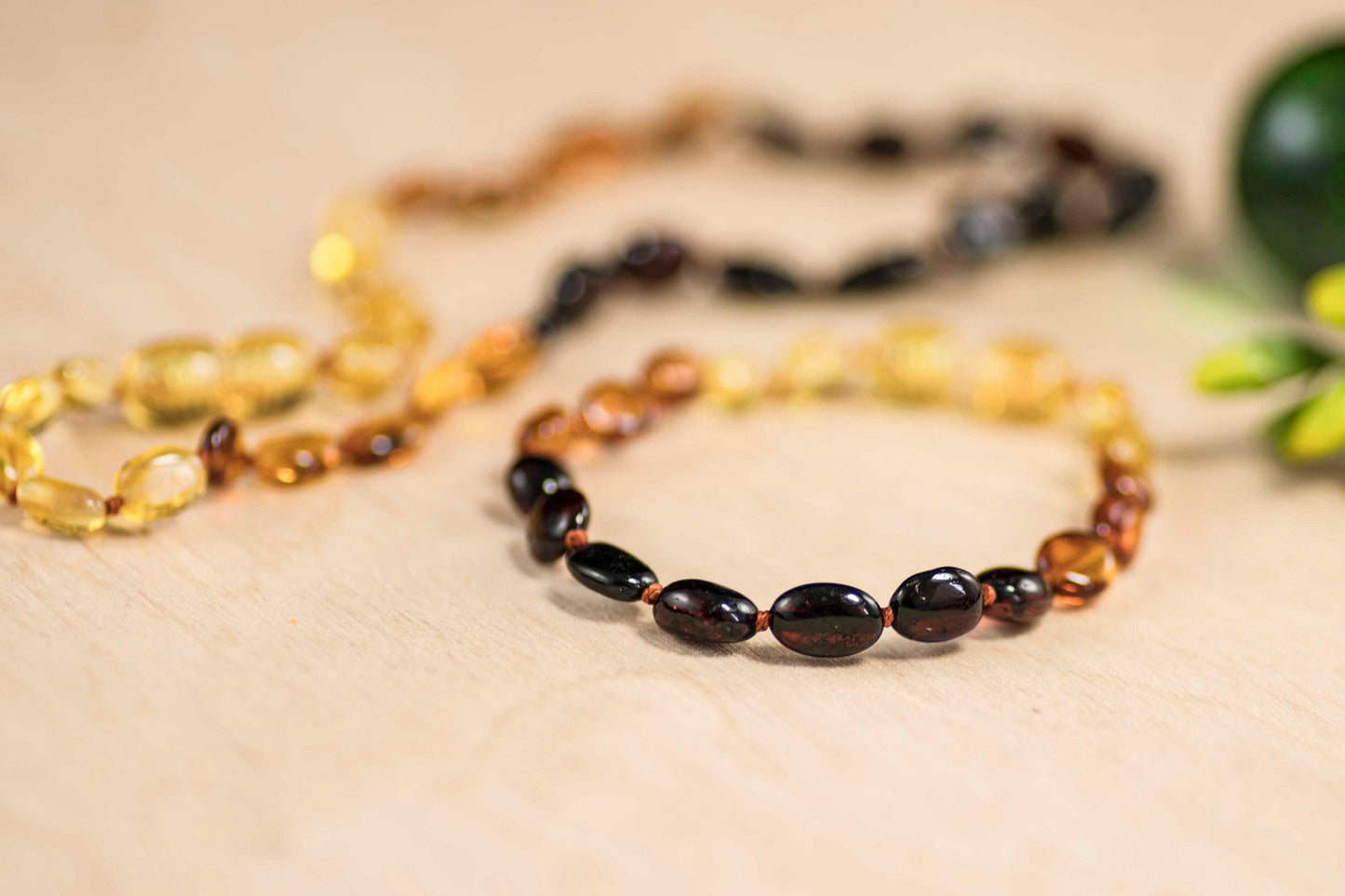 amber teething set