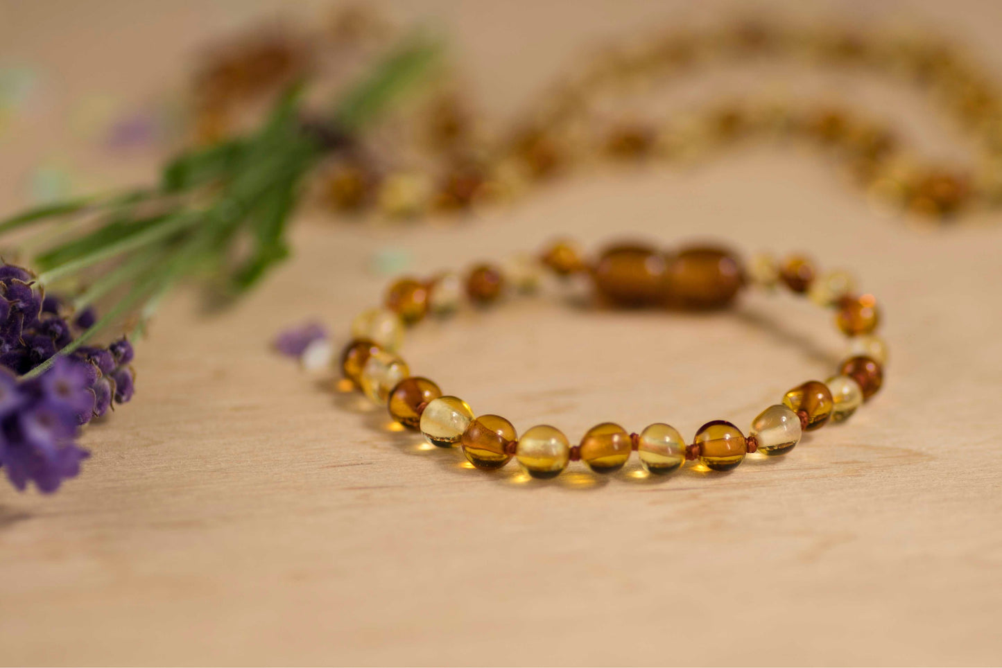 amber baroque bracelet