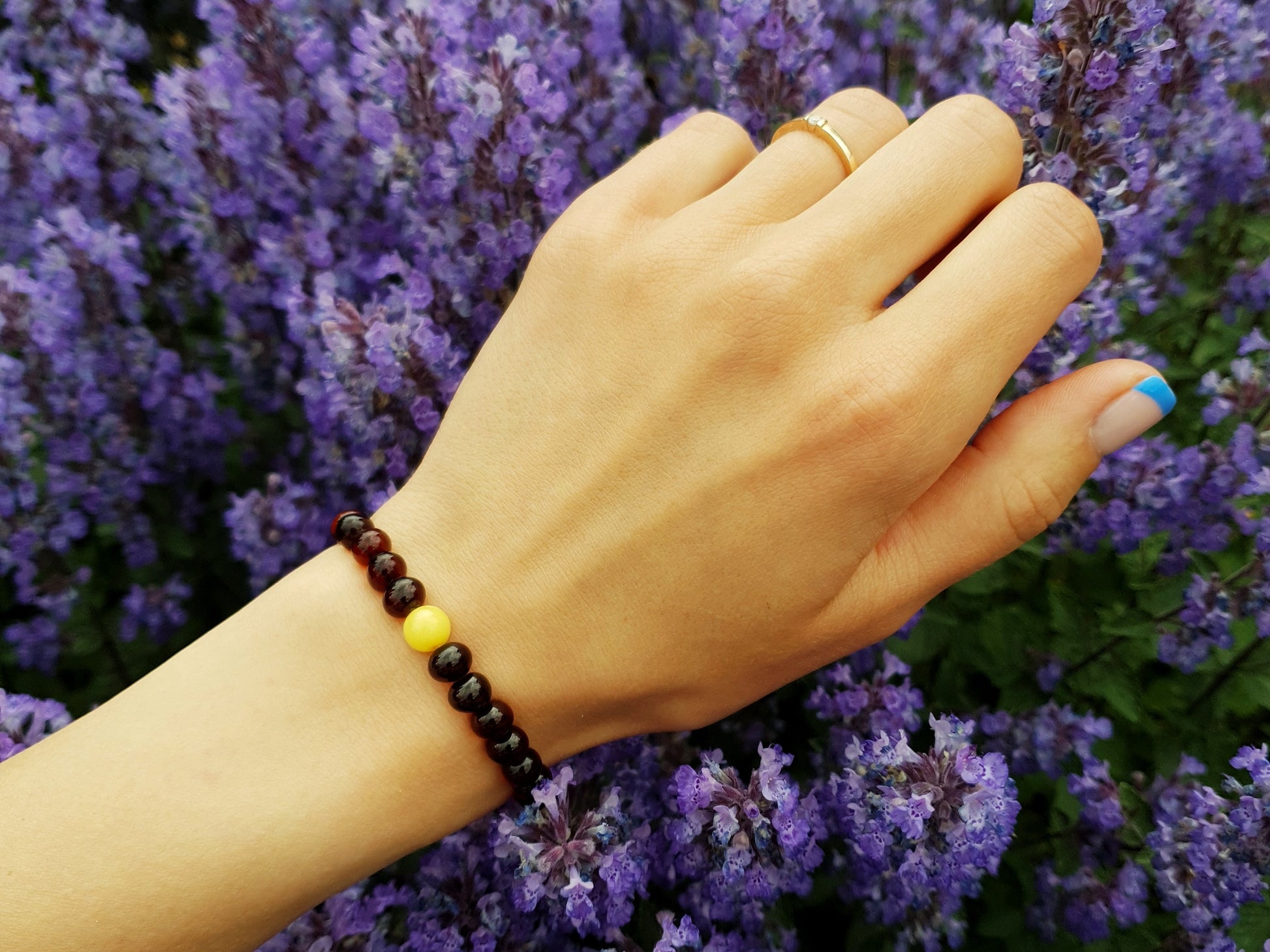 Baltic amber bracelet 
