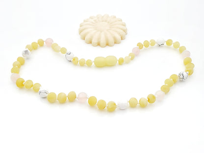 genuine 100% Baltic amber teething necklace