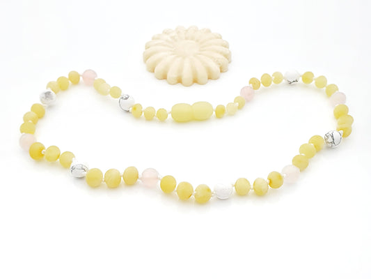 genuine 100% Baltic amber teething necklace