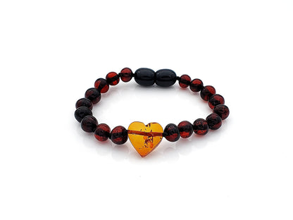 Baltic amber bracelet for child
