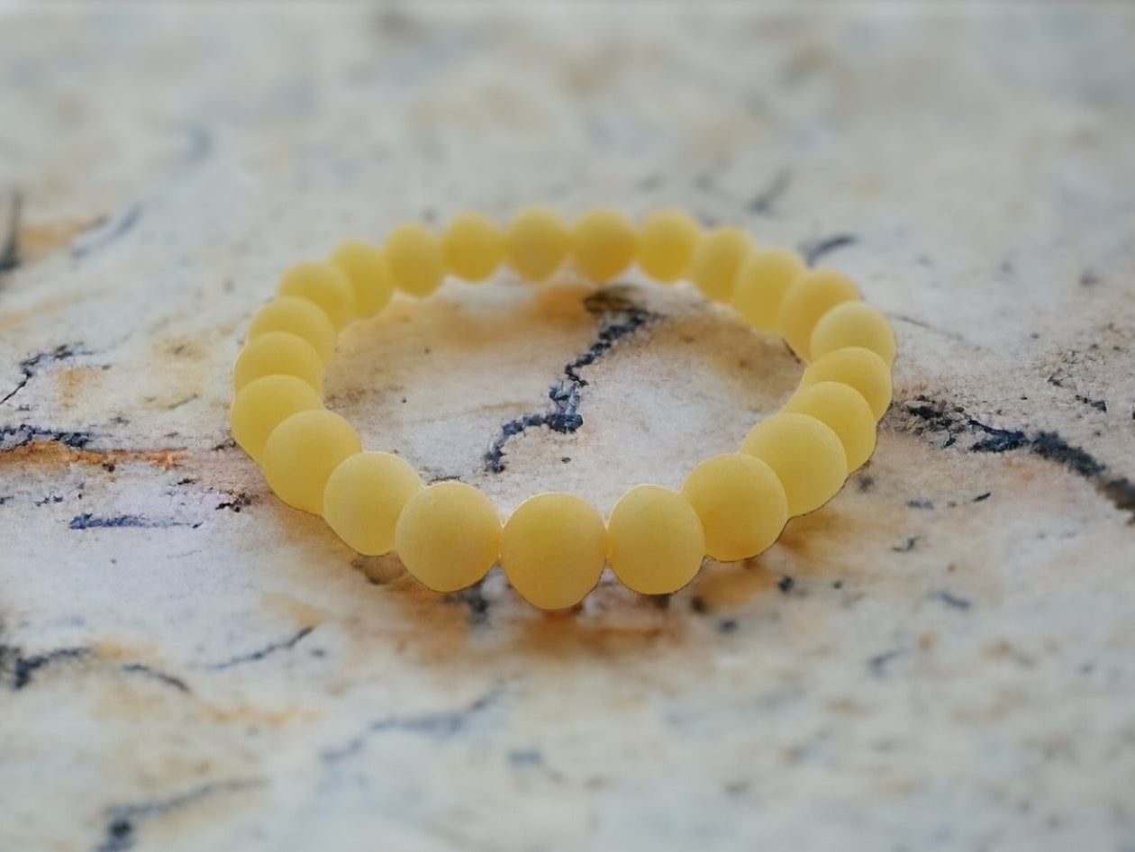 Best seller white amber bracelet