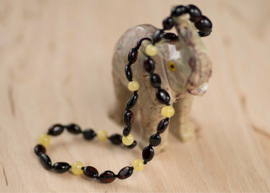 authentic amber teething necklace