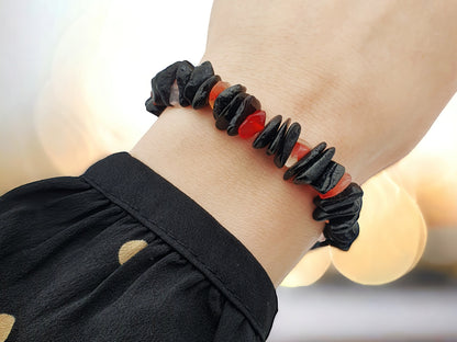 classic Baltic amber cherry bracelet for women